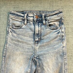 American Eagle Outfitters Women's Light Blue Jeans